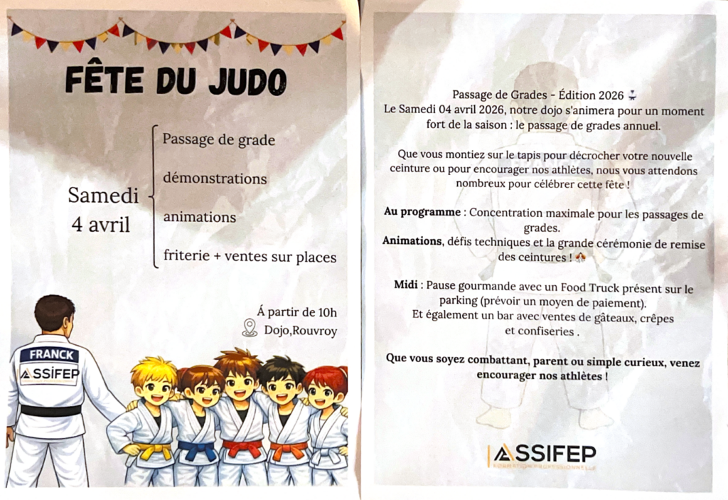 FETE JUDO IPPON ROUVROY CLUB 2026