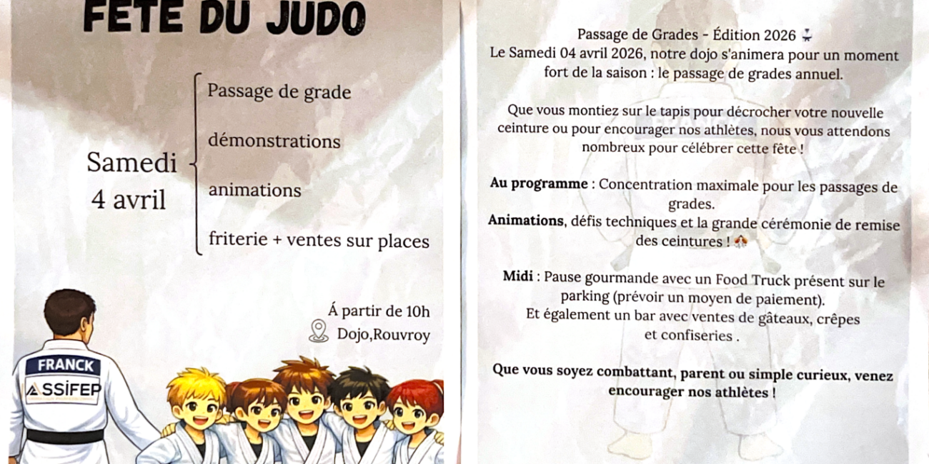 Fête du Judo 2026